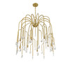 Anholt 8-Light Chandelier in Noble Brass (1-6688-8-127)
