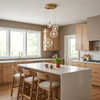 Savoy House 5-Light Pendant in Natural Brass (M10099NB)