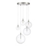 5-Light Pendant in Brushed Nickel (M10099BN)