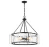 Savoy House Genry 5-Light Pendant in Matte Black (1-8200-5-89)