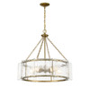 Genry 5-Light Pendant in Warm Brass (1-8200-5-322)