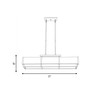 Savoy House Orleans 5-Light Linear Chandelier in Distressed Gold (1-2330-5-60)