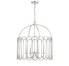 4-Light Pendant in Polished Nickel (M7029PN)