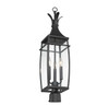 Montpelier 3-Light Outdoor Post Lantern in Matte Black (5-769-BK)
