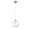 1-Light Pendant in Natural Brass (M70114NB)