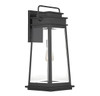 Boone 1-Light Outdoor Wall Lantern in Matte Black (5-814-BK)