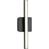 Phase 4 Collection 16 in. Matte Black Small Modern Integrated 3CCT Integrated LED Linear Vanity Light (P300403-31M-CS)