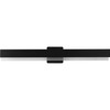 Semblance Collection 32 in. Matte Black Medium Modern 3CCT Integrated LED Linear Vanity Light (P300407-31M-CS)