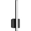 Phase 4 Collection 16 in. Matte Black Small Modern Integrated 3CCT Integrated LED Linear Vanity Light (P710110-31M-CS)