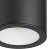 3" Black Surface Mount Modern Adjustable LED Cylinder (P550139-031-30)