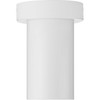 3" White Surface Mount Modern Adjustable Cylinder (P550140-030)