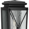 Wakeford One-Light Textured Black Transitional Outdoor Medium Wall Lantern (P560262-031)