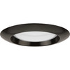Intrinsic Collection 4" Adjustable Eyeball 5-CCT Antique Bronze Recessed Trim (P800022-020-CS)
