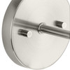 Cofield Collection Two-Light Brushed Nickel Transitional Wall Bracket (P710116-009)