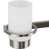 Reiss Collection Three-Light Modern Farmhouse Brushed Nickel Vanity Light (P300415-009)