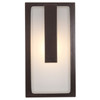 Neptune Bronze 1 Light Outdoor LED Wall Light (20012LEDDMGLP-BRZ/RFR)