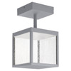Reveal Gray 1 Light Outdoor Semi-Flush (20084LED-SG/SDG)