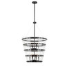 Ventari 8-Light Pendant in Matte Black (7-8859-8-89)