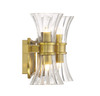 Bennington 4-Light LED Bathroom Vanity Light in Warm Brass (8-9702-4-322)