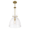 Foster 1-Light Pendant in Warm Brass (7-7006-1-322)