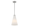 Bristol 1-Light Pendant in Satin Nickel (7-8840-1-SN)