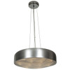 Meteor Brushed Silver LED Pendant (70083LEDD-BSL/ACR)