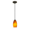 Merlot Oil Rubbed Bronze Pendant (28011-1C-ORB/ASKY)