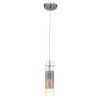 Spartan Brushed Steel LED Pendant (50525LEDDLP-BS/CLM)
