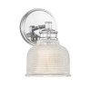 1-Light Wall Sconce in Chrome (M90093CH)