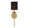 1-Light Wall Sconce in True Gold (M90079TG)