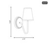 Savoy House 1-Light Wall Sconce in Natural Brass (M90054NB)