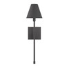 Savoy House Jefferson 1-Light Wall Sconce in Matte Black (9-5201-1-89)
