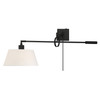 Perignon 1-Light Adjustable Wall Sconce in Matte Black (9-1665CP-1-89)