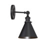 Savoy House Glenn 1-Light Adjustable Wall Sconce in Classic Bronze (9-0901-1-44)