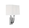 Rhodes 2-Light Wall Sconce in Polished Nickel (9-998-2-109)