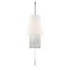 Savoy House Owen 1-Light Adjustable Wall Sconce in Satin Nickel (9-0900CP-1-SN)