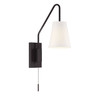 Owen 1-Light Adjustable Wall Sconce in English Bronze (9-0900CP-1-13)