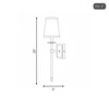 Savoy House Monroe 1-Light Wall Sconce in Polished Nickel (9-302-1-109)