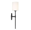 Savoy House Destin 1-Light Wall Sconce in Matte Black (9-0902-1-89)
