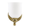 Melrose 1-Light Wall Sconce in Warm Brass (9-6836-1-322)