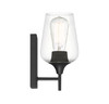 Savoy House Octave 1-Light Wall Sconce in Matte Black (9-4030-1-BK)