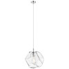 Boulder Chrome LED Pendant (63126LEDDLP-MSS/CLR)