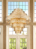 Z-Lite Dealey 25 Light Chandelier in Heirloom Brass (822P45-HB)