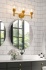 Sutton 3 Light Vanity in Brushed Gold (7502-3V-BG)