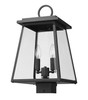 Broughton 2 Light Outdoor Post Mount Fixture in Black (521PHMS-BK)
