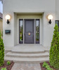 Z-Lite Laurent 1 Light Outdoor Wall Light in Black (597B-BK)