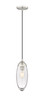 Z-Lite Arden 1 Light Pendant in Brushed Nickel (651P-BN)