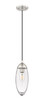 Z-Lite Arden 1 Light Pendant in Brushed Nickel (651P-BN)