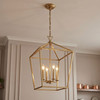 Savoy House Townsend 4-Light Pendant in Warm Brass (3-421-4-322)