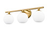 Z-Lite Neoma 3 Light Vanity in Modern Gold (1100-3V-MGLD)